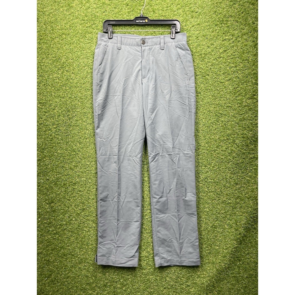 Under Amour Pants Mens 32x32 The Showdown Pant Grey Flat Tech Performance